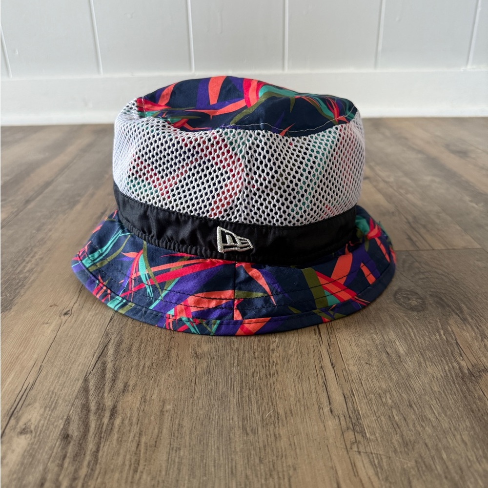 New Era Tropical Mesh Bucket Hat